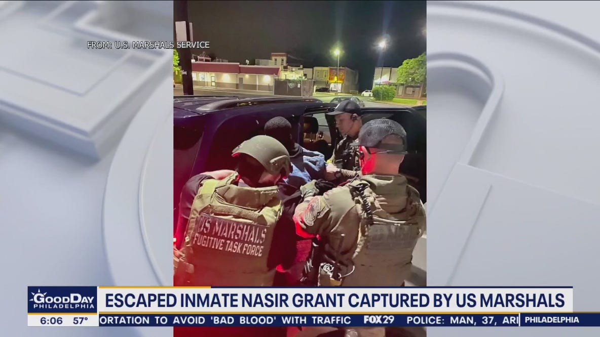 Escaped Philadelphia inmate captured by US Marshals